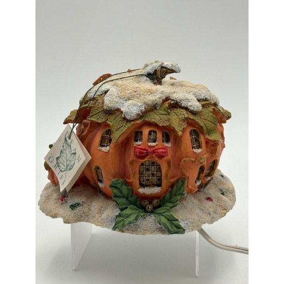 Silvestri Other - VTG Silvestri Pumpkin Inn Lighted Village House Dean Griff Halloween Holiday